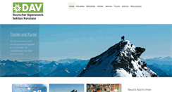 Desktop Screenshot of dav-konstanz.de